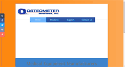 Desktop Screenshot of osteometer.com